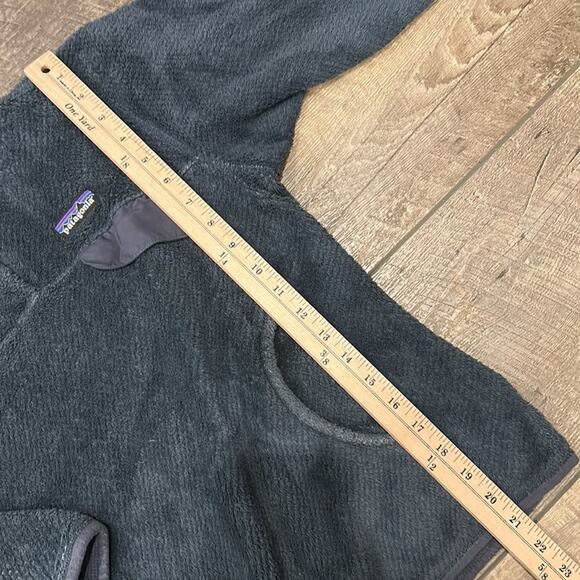 Patagonia Women's Re-Tool Snap-T Fleece Pullover Dark Navy Size S - Picture 4 of 8